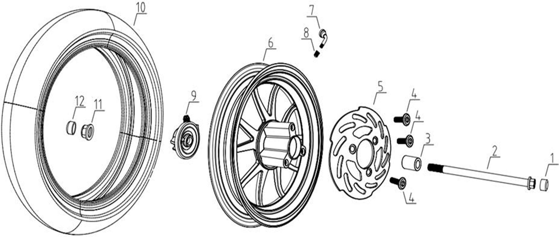 F10 Rear Wheel