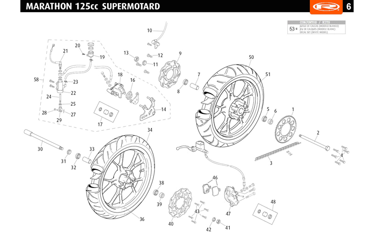 F06 Front and Rear Wheel
