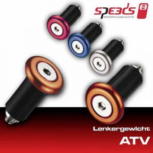 Lenkergewicht ATV, Farbe orange (Satz)