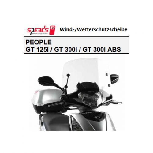 Wind-/Wetterschutzscheibe-PEOPLE-GT 125i / GT 300i / GT 300i ABS