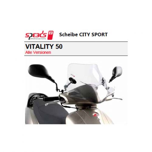 Scheibe CITY SPORT -VITALITY 50-Alle Versionen
