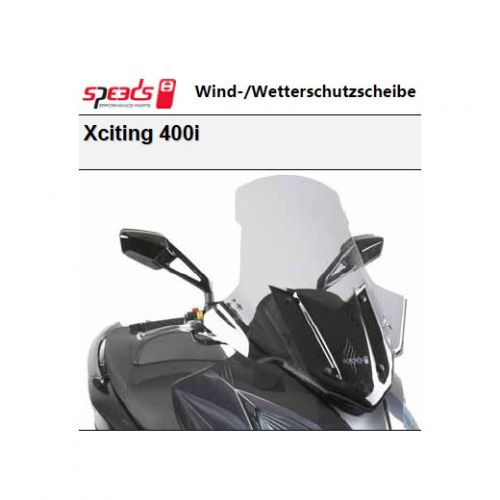 Wind-/Wetterschutzscheibe-Xciting 400i