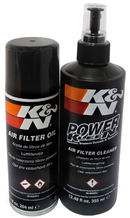 AIR FILTER OIL AND CLEANING KIT (For S&B and K&N filters only)