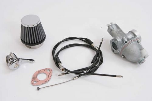 AMAL CARB, 26mm, CABLE AND FILTER KIT (350cc) for Magura levers