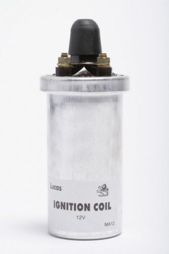 IGNITION COIL, 12v LUCAS, **DOES NOT INCLUDE CLAMP**
