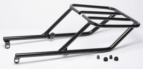 REAR LUGGAGE CARRIER, BLACK, ENGLISH MADE with fixing kit (Maxim