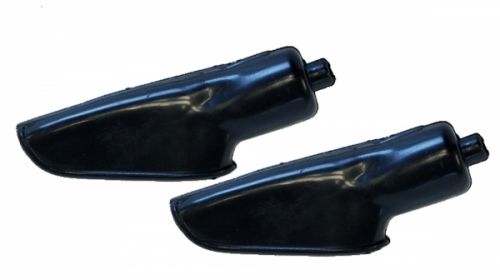 LEVER RUBBER COVERS, PAIR (Not suitable for disc brake models)