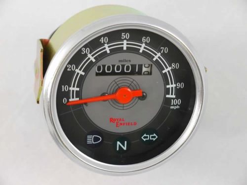 SPEEDOMETER (MPH) ASSEMBLY, GREY FACE, ELECTRA, EXPORT