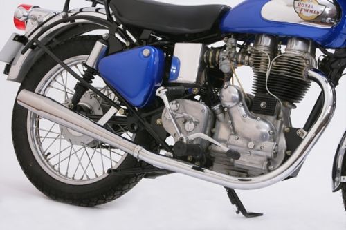 EXHAUST SYSTEM 1960s STYLE UPSWEPT, 500cc Bullet