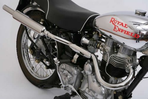 EXHAUST SYSTEM (COMPLETE), 500cc (WOODSMAN STYLE)