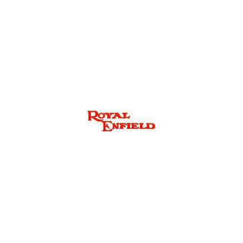 Aufkleber Royal Enfield Schriftzug rot