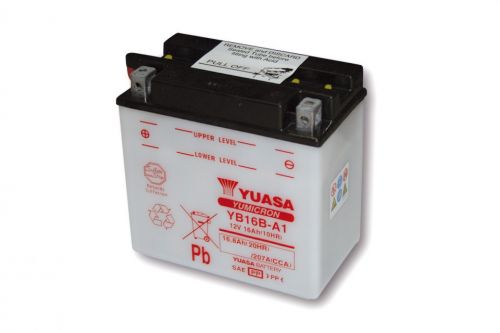 YUASA Batterie YB 16B-A1 ohne Surepack